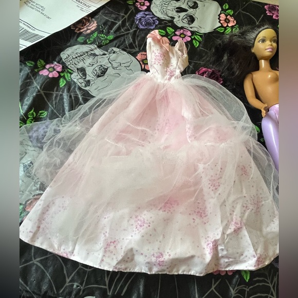 Barbie African-American, ballet doll with gorgeous vintage dress. - Picture 5 of 11